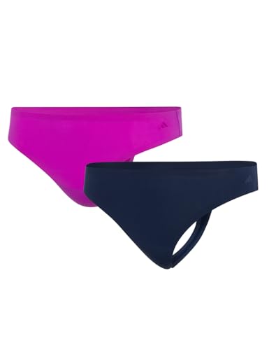 adidas Damen Thong (2PK) -Sport Active Light Flex-Packaged Panties Unterwäsche, Assorted_4A0303, XS (3er Pack) von adidas