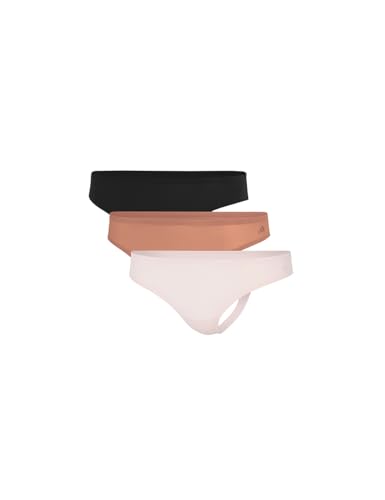 adidas Damen Thong (3PK) -Sport Active Light Flex-Packaged Panties G-String, 900 Assorted, XXL (3er Pack) von adidas