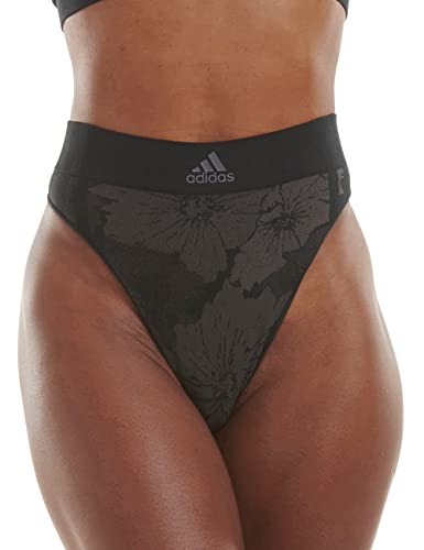 adidas Damen Thong Tangahöschen, Schwarz, XXL von adidas