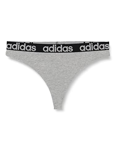 adidas Damen Thong Tangahöschen, Heather Grey, S von adidas