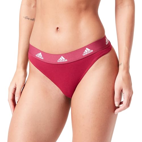 adidas Damen Thong Tangahöschen, Legacy Burgundy, XXL von adidas