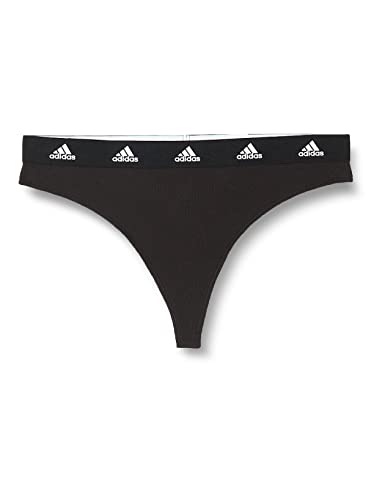 adidas Damen Thong Unterwäsche, Schwarz, L von adidas