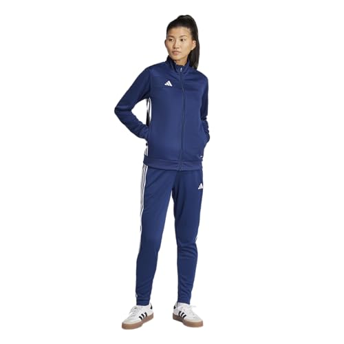 adidas Damen Tiro 25 Essentials Trainingsjacke Oberbekleidungsjacke, Team Navy Blue/White, L adidas Damen Tiro 25 Essentials Trainingsjacke Oberbekleidungsjacke, Team Navy Blue/White, L von adidas