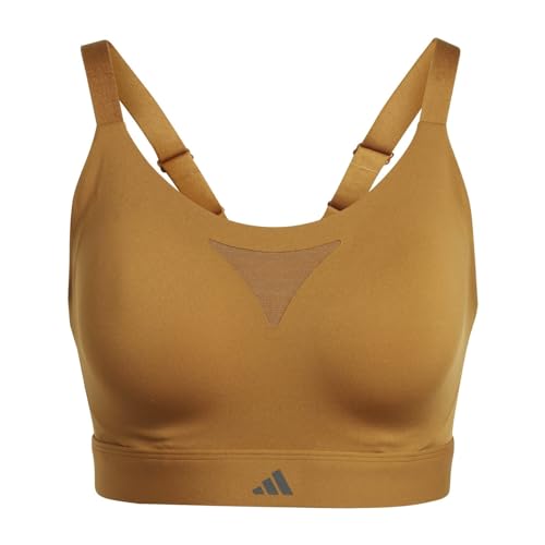 adidas Damen Tlrdim Hs HIIT Sport-BH, Estbro, M von adidas