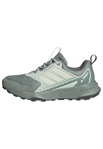 adidas Damen Terrex Tracefinder 2 Trail Running Shoes Trailrunning-Schuhe, Silver Green/Off White/preloved fig, 36 EU von adidas