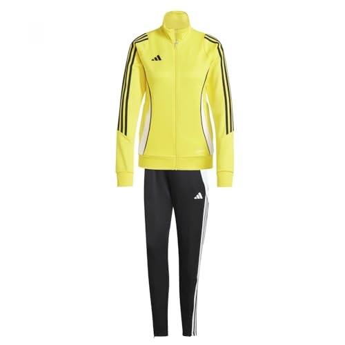 adidas Damen Trainingsanzug Tiro 24 Team Yellow/White M von adidas