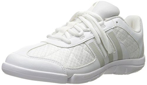 adidas Damen Triple Cheer Cross-Trainer Schuhe, Weiß/Granit/Transparentgrau, 39 1/3 EU von adidas