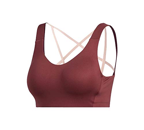 Adidas Damen ULT Alpha Sport-BH, Legred/Maroon, 2XS von adidas