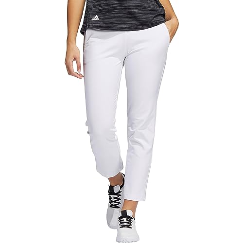 adidas Damen Knöchel zum Überziehen Hosen (3/4), White, S von adidas