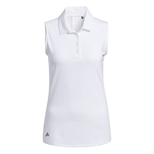 adidas Damen Ultimate 365 Solid Poloshirt weiß XL von adidas