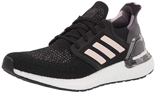 adidas Damen Ultraboost 20 Laufschuh, Schwarz (Schwarz/Rosa/Grau), 38 EU von adidas