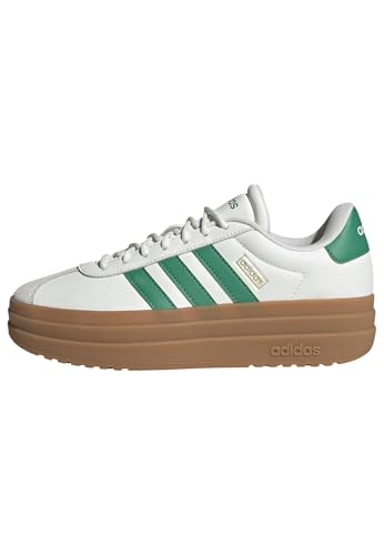 adidas Damen VL Bold Shoes Schuhe, core White/Court Green/Gold met, 36 2/3 EU von adidas