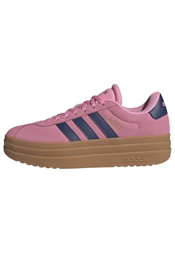 adidas Damen VL Court Bold Shoes Schuhe, Bliss Pink/Dark Blue/Gold Metallic adidas Damen VL Court Bold Shoes Schuhe, Bliss Pink/Dark Blue/Gold Metallic von adidas