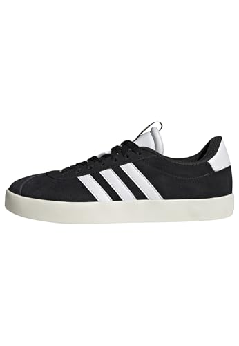 adidas Vl Court 3.0 Shoes Damen Schuhe , Core Black Cloud White Gold Metallic, 42 2/3 EU adidas Vl Court 3.0 Shoes Damen Schuhe , Core Black Cloud White Gold Metallic, 42 2/3 EU von adidas