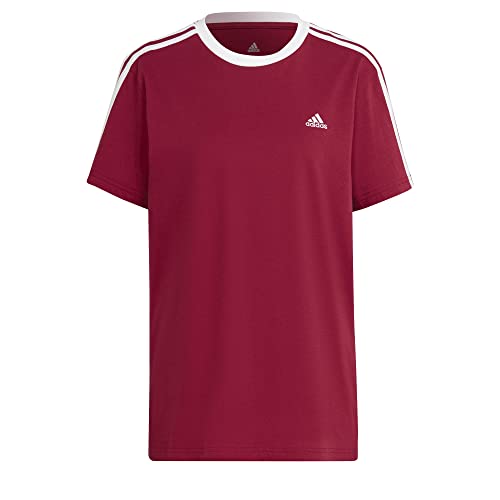 adidas Damen W 3s Bf T T-Shirt, Burleg/Weiß, XS von adidas