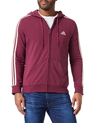 adidas Damen W 3s Ft Fz Hd Kapuzenpullover, Carvic/Rubhal, S von adidas