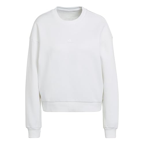 adidas Damen W All Szn SWT Sweatshirt, weiß, M von adidas