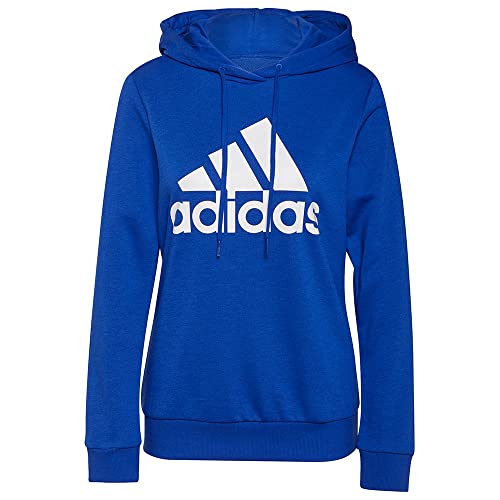 adidas Damen W Bl Ft Hd Sweatshirt, blau/weiß, S von adidas