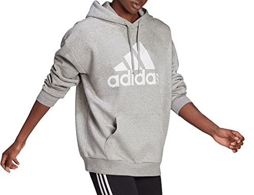 adidas Damen W Bl Ov HD Kapuzenpullover, BRGRIN, L von adidas