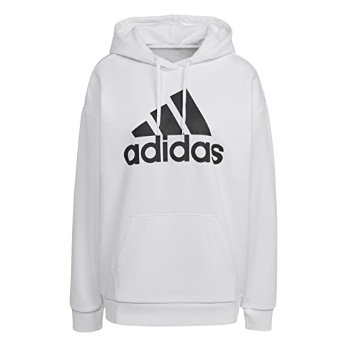 adidas Damen W Bl Ov Hd Hoodie, weiß, XL von adidas