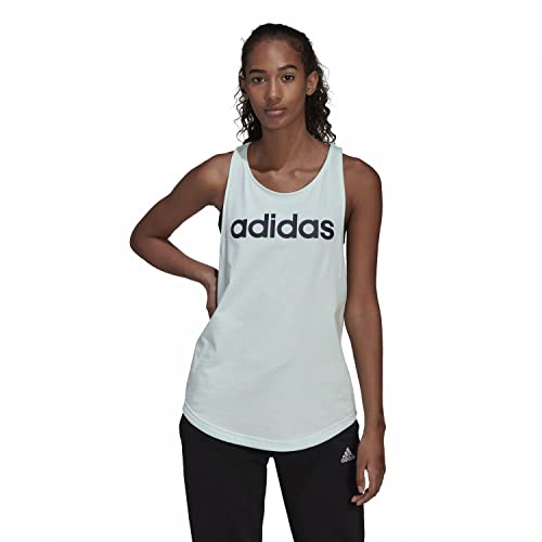 adidas Damen W Lin Tk Tanktop, Menhie/Tinley, L von adidas