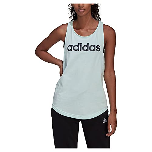 adidas Damen W Lin Tk Tanktop, Menhie/Tinley, S von adidas