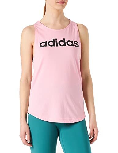 adidas Damen W Lin Tk Tanktop, Rossua/Schwarz, XL von adidas