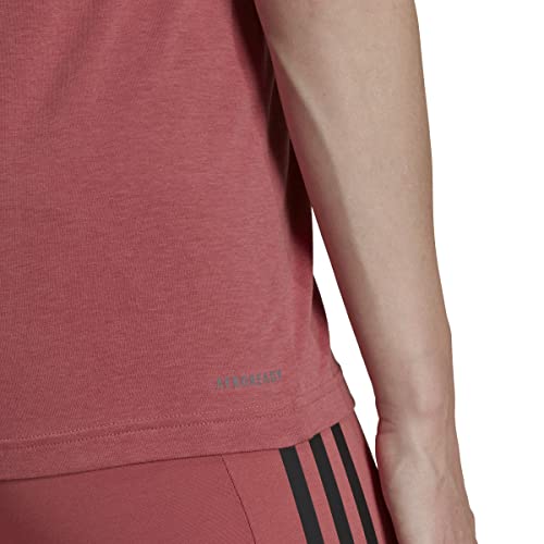 adidas Damen W Tc T T-Shirt mit kurzen Ärmeln, rojmar, M von adidas