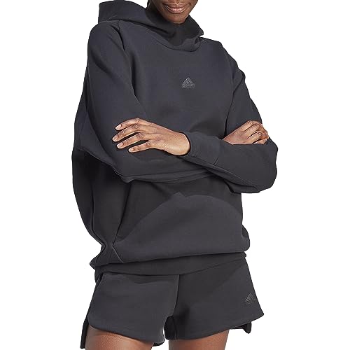 adidas Damen W Z.n.e. Oh Sweatshirt, Schwarz, L von adidas