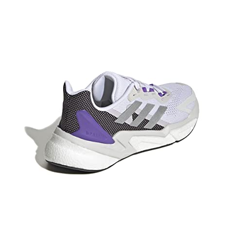 Adidas Damen X9000L3 W Sneaker, FTWR White/Silver met./Purple Rush, 38 EU von adidas