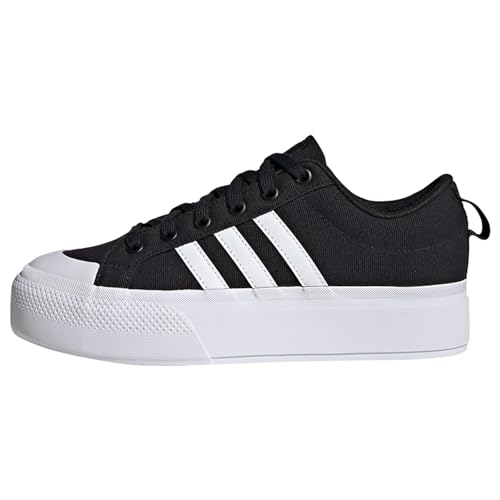 adidas Damen Bravada 2.0 Platform Vulcanized Shoes Low, core Black/FTWR White/core Black, 42 2/3 EU von adidas