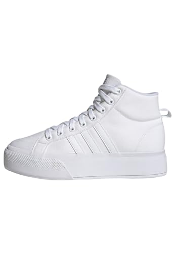 adidas Damen Bravada 2.0 Platform Mid Shoes Schuhe, Cloud White/Cloud White/Chalk White, 39 1/3 EU von adidas