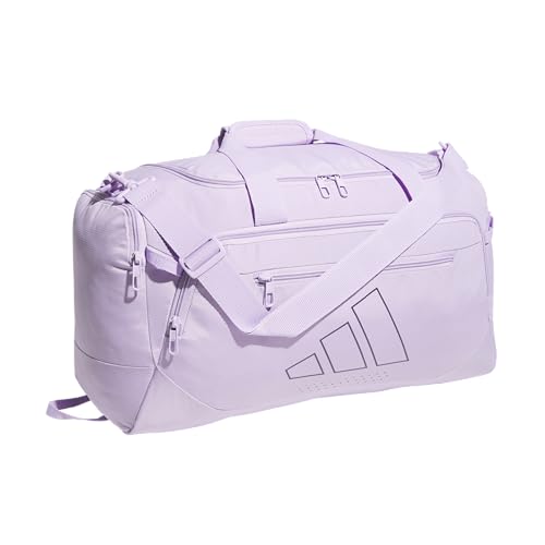 adidas Defender 5 Große Seesack (100 l), Powder Plum Purple/Aurora Plum Purple, Small (42L), Defender 5.0 Seesack, strapazierfähige Reisetasche, Sporttasche, für Damen und Herren von adidas