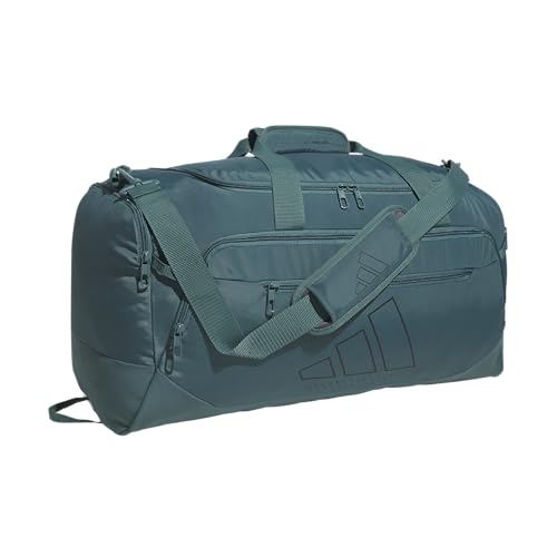 adidas Defender 5 Große Seesack (100 l), Preloved Teal Green/Black, Medium (59L), Defender 5.0 Seesack, strapazierfähige Reisetasche, Sporttasche, für Damen und Herren von adidas
