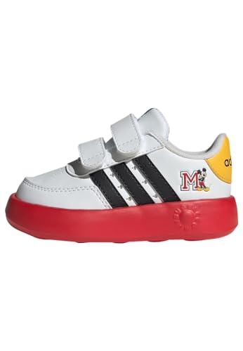adidas Unisex Kids Disney Breaknet 2.0 Kids Schuh Cloud White/Core Black/Scarlet 25 von adidas