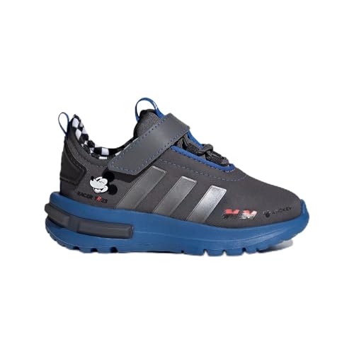 adidas Disney Mickey Mouse Racer TR23 Kinder Sneaker, grey melé, 24 EU von adidas