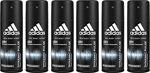 adidas Dynamic Pulse Deo Body Spray für Herren, 6er Pack (6x 150 ml) von adidas