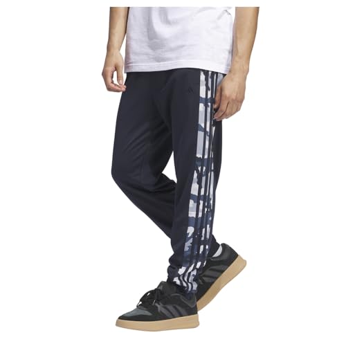adidas Essentials Herren-Trainingshose mit Camouflage-Muster, Tinte, L von adidas