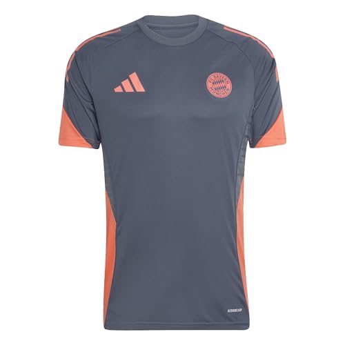 adidas FC Bayern München Training Trikot Jersey (DE/NL/SE/PL, Alphanumerisch, L, Regular, Regular, Grey Blue) von adidas