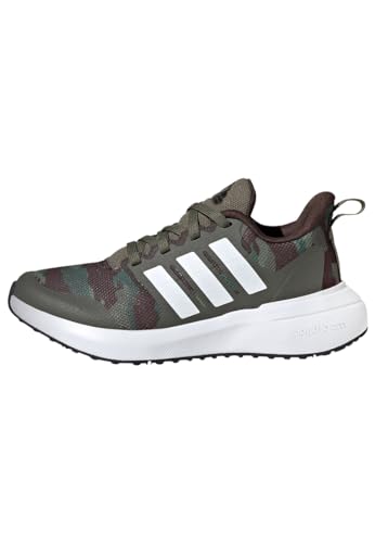 adidas Fortarun 2.0 Cloudfoam Sport Running Lace Shoes Schuhe-Niedrig, Olive strata/FTWR White/core Black, 38 2/3 EU von adidas