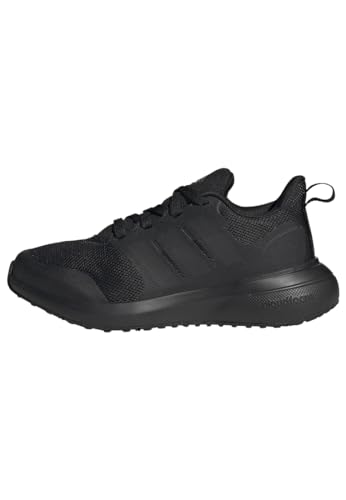 adidas Fortarun 2.0 Cloudfoam Lace Shoes Laufschuhe, Core Black/Core Black/Carbon, 30 EU von adidas