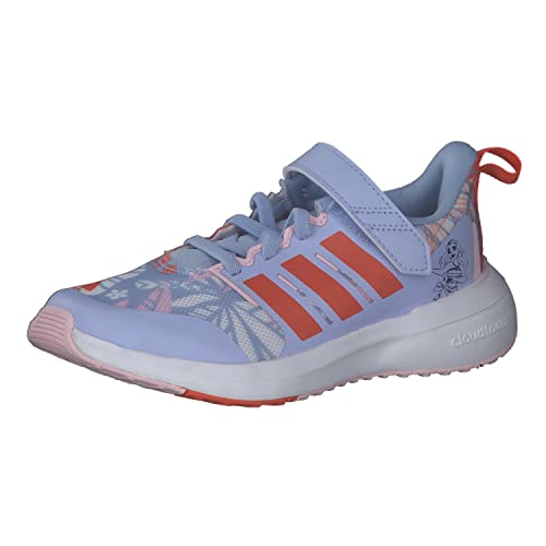 ADIDAS Fortarun 2.0 Moana EL K Sneaker, Blue Dawn/semi Impact orange/FTWR White, 34 EU von adidas