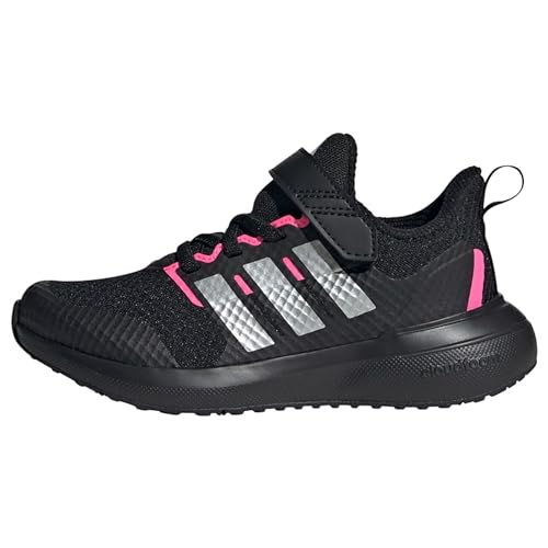 adidas Fortarun 2.0 Shoes Kids EL Schuhe-Hoch, Nero Core Black Silver Met Lucid Pink 86, 32 EU von adidas