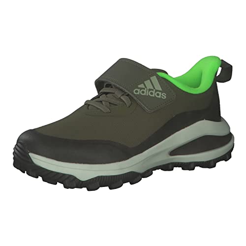 Adidas Fortarun ATR lo EL K Sneaker, Focus Olive/Magic Lime met/Shadow Olive, 28 EU von adidas