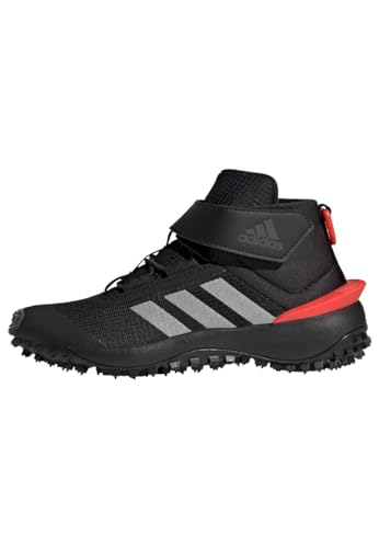 adidas Fortatrail Shoes Kids Schuhe-Hoch, core Black/Silver met./Bright red, 36 EU von adidas