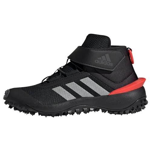 adidas Fortatrail Shoes Kids Schuhe-Hoch, core Black/Silver met./Bright red, 37 1/3 EU von adidas