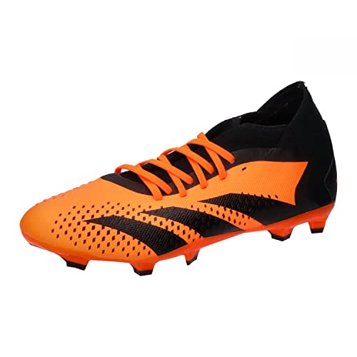 adidas Predator Accuracy.3 FG Fußballschuhe Herren, orange schwarz, 47 1/3 EU von adidas