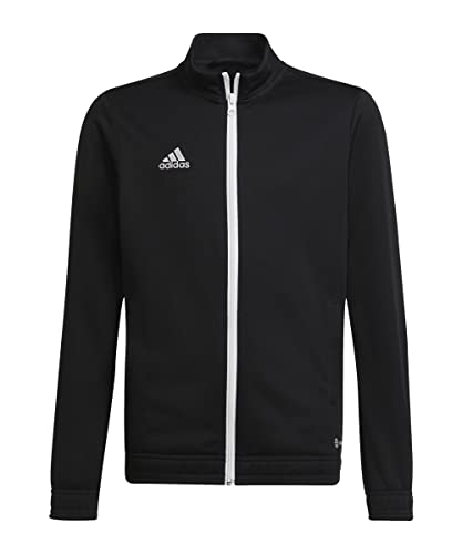 adidas Fußball - Teamsport Textil - Jacken Entrada 22 TK Trainingsjacke Kids schwarzweiss 152 von adidas