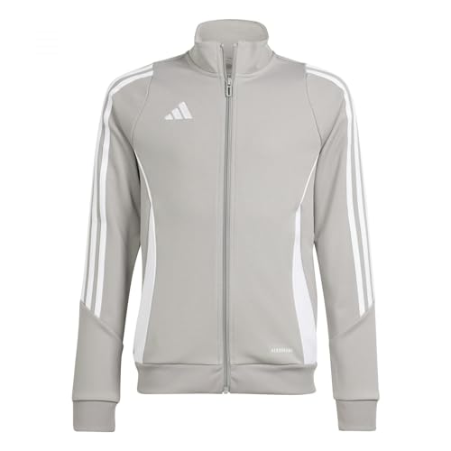 adidas Fußball - Teamsport Textil - Jacken Tiro 24 Trainingsjacke Kids grauweiss 164 von adidas