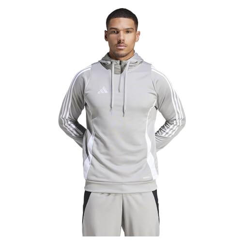 adidas Fußball - Teamsport Textil - Sweatshirts Tiro 24 Training Hoody grauweiss 3XL von adidas